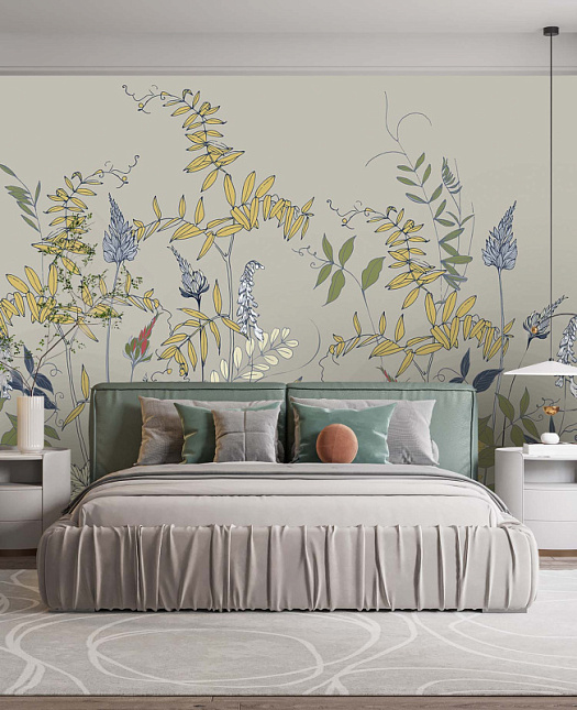 Фотообои в интерьере артикул Botanica-23: 25, BOTANICA 23, Wall street