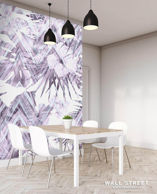 Фотообои в интерьере артикул Floreale 13, FLOREALE, Wall street