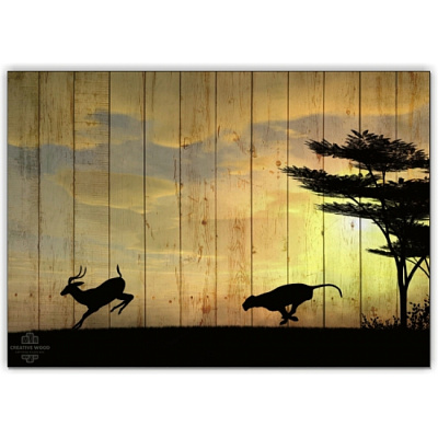 Картины Африка - Охота, Африка, Creative Wood Картины Африка - Охота, Африка, Creative Wood