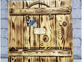 Артикул Векторная графика - Птица, Векторная графика, Creative Wood в текстуре, фото 2